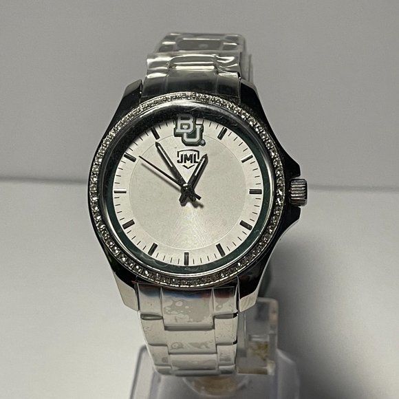 Baylor Bears OFFICIAL NCAA Stainless-Steel Watch by Jack Mason !!!NEW!!! - Picture 2 of 7